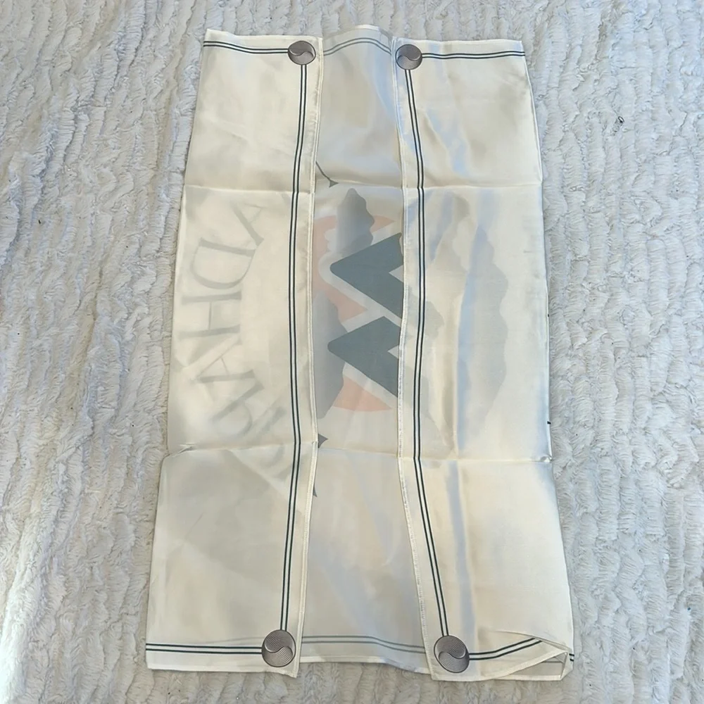Madhappy summer outdoor silk scarf, local optimist group brand new